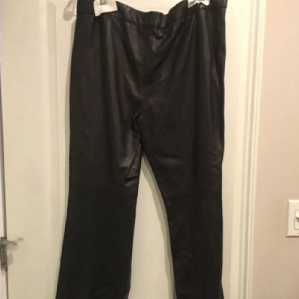NWT Dana Buchman Size 12 Leather Pants
